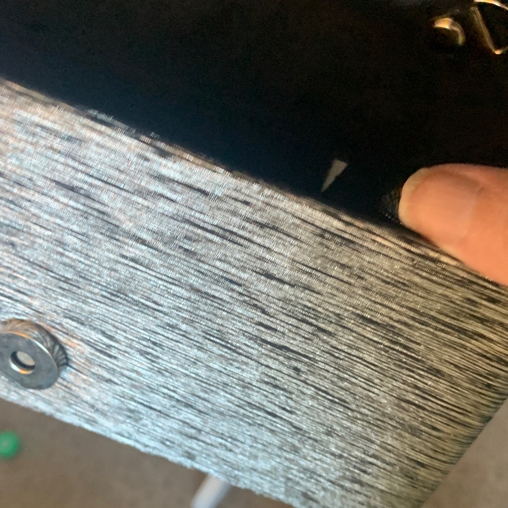 Source Unknown Metallic Silver Wristlet - image 6